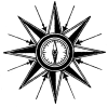 1870s compass illustration - Ilustracije - 