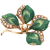 1890s Art Nouveau Clover Brooch - Other jewelry - 