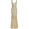 18k White Gold Gown - Obleke - 