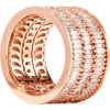18-karat rose gold diamond ring - Pulseras - 