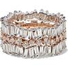 18-karat white and rose gold diamond rin - Bracelets - 