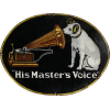 1900s His Master's Voice ad sign - Items - 
