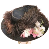 1905 Edwardian, Wide Brimmed Hat - 有边帽 - 