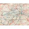 1910 London transit map - イラスト - 