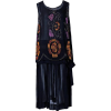 1920's French Floral Beaded dress - Платья - 