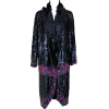 1920s French Solid Sequin & Beaded coat - 外套 - 