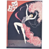 1920s French music hall program print - Ilustracje - 