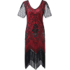 1920s Gatsby Dresses Short Sleeve - Haljine - 38.99€  ~ 288,38kn