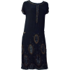 1920s beaded silk dress - Kleider - 