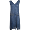 1920s blue lightweight cotton dress - Haljine - 