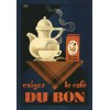 1920s coffee poster - Ilustracije - 