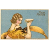 1920s new years postcard - Items - 