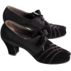 1930s peep toe oxfords - Klasyczne buty - 