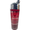 1930s red and silver cocktail shaker - Items - 