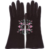 1930s suede gloves - Luvas - 