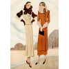 1933 fashion plate illustration - Illustrations - 