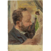 1933 portrait Francesco Settimj - Rascunhos - 