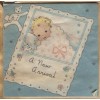 1936 birth announcement card - Иллюстрации - 