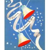 1940s Christmas postcard - Artikel - 