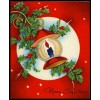1940s Christmas postcard - Predmeti - 