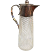 1940s Crystal & Silver Pitcher - Предметы - 