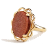 1940s goldstone ring - Prstenje - 