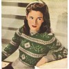 1940s knitted fashion - People - 