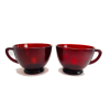 1940s teacups Anchor Hocking - Objectos - 