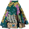 1950s Print Circle Skirt - Suknje - 