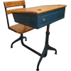 1950s American school desk - Furniture - 