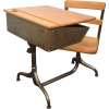 1950s American school desk - Furniture - 