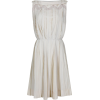 1950s Carlye Cream Cotton dress - ワンピース・ドレス - 