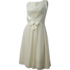 1950s Chiffon Satin dress I. Magnin - ワンピース・ドレス - 