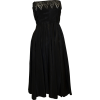 1950s Cocktail Dress - Obleke - 