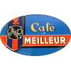 1950s French Wall Sign for Coffee - Предметы - 