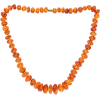 1950s amber necklace - Necklaces - 
