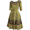 1950s egyptian revival dress - Dresses - 