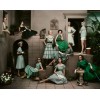 1950s green fashion photo - Ljudje (osebe) - 