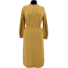 1950s knit yellow dress - Kleider - 