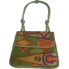 1960s Koret Silk Print Hand Bag - Torbice - 