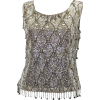 1960s Sequinned Top Alan Lee - Tanks - 