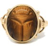 1960s egyptian revival scarab ring - Prstenje - 