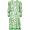 1970s French green dress - 连衣裙 - 