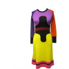 1970's RARE Color Block Stephen Burrows - Dresses - 