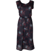 1970s abstract floral printed Shift day - Vestidos - 
