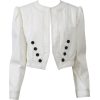 1980s Oscar de la Renta Cropped Jacket - Jacket - coats - 