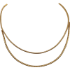 1980s omega necklace layered - Ogrlice - 