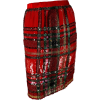 1991 90s Oscar de La Renta tartan skirt - Krila - 