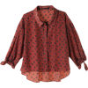 2% TOKYO ロングスリーブブラウス ブラウン - Рубашки - длинные - ¥12,600  ~ 96.15€