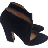 2000s ALAIA black suede pumps - 经典鞋 - 